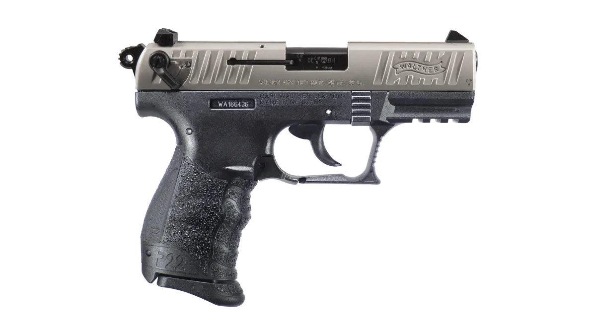 P22 3.42" Nickel 10RD 22LR